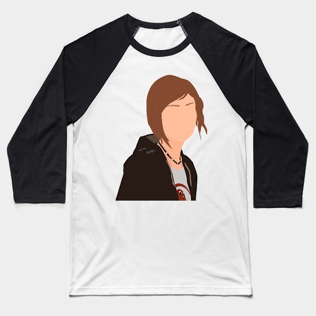 Life is Strange Chloe Fan Art Sticker Baseball T-Shirt by senaeksi